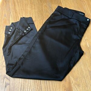White House Black Market - Size 8 Ankle Pants - Shiney material